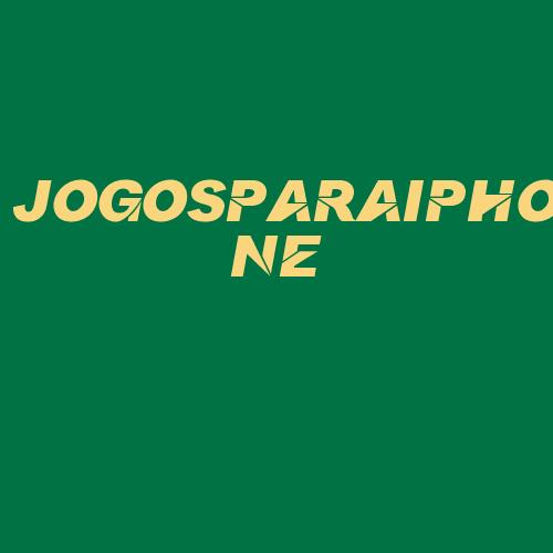 Logo da JOGOSPARAIPHONE