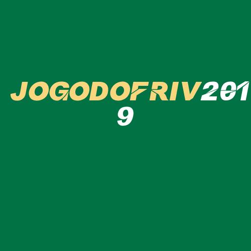 Logo da JOGODOFRIV2019